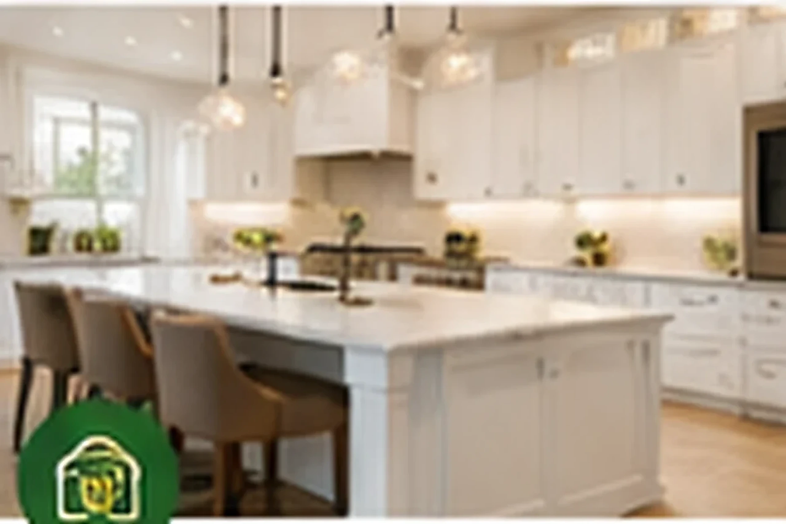 Detailed deep cleaning in a modern kitchen