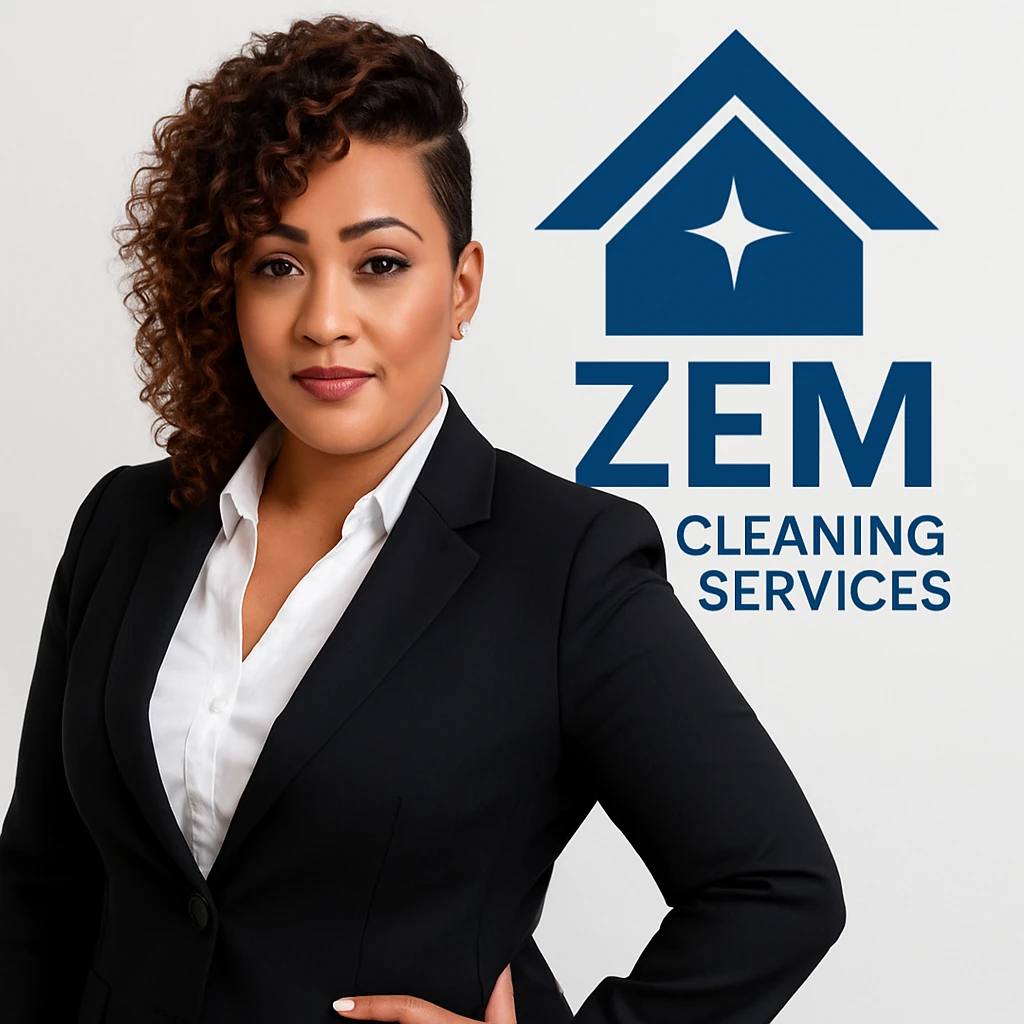 Hayat Musa, owner of ZEM Cleaning Service